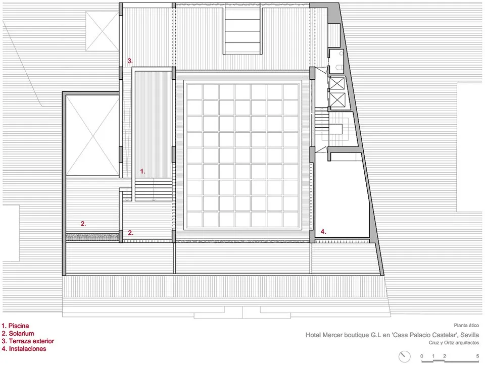 Mercer酒店,西班牙 / Cruz y Ortiz Architects