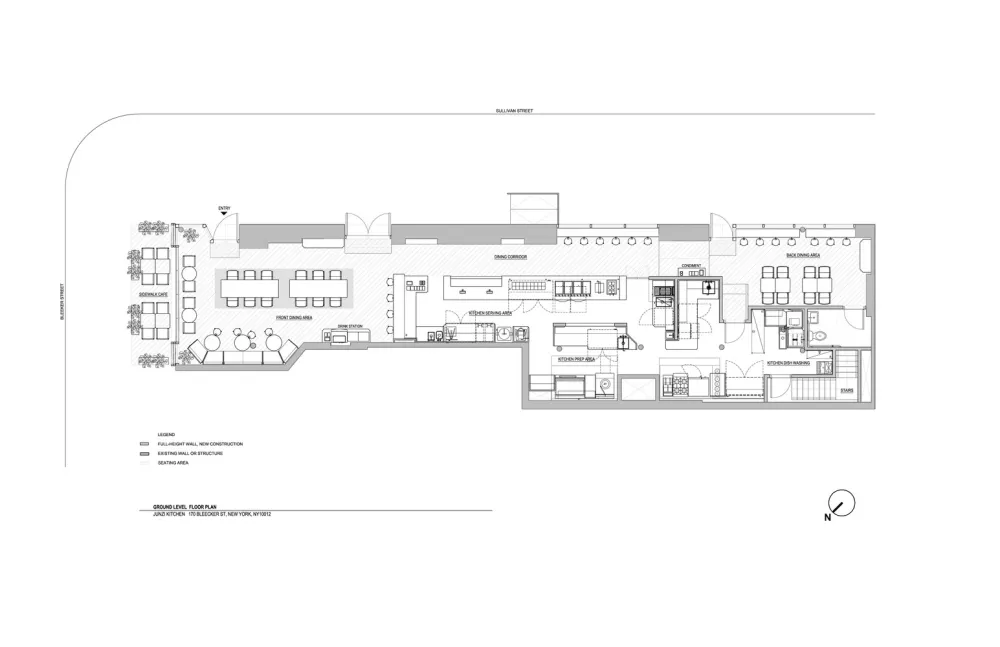 Bleecker 街道餐厅，城市生活的延伸 / Junzi Kitchen