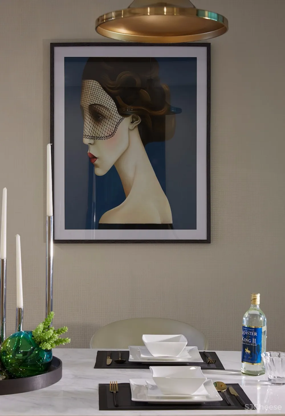 方磊新作 | 时尚·摩登·遇见 静安府样板间