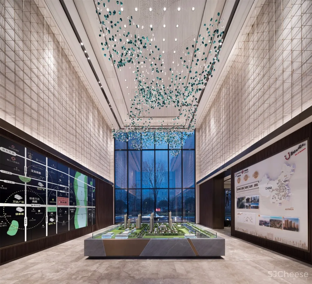 尚石设计 | 珠玉在侧 书香满室——中南蚌埠江山府销售中心