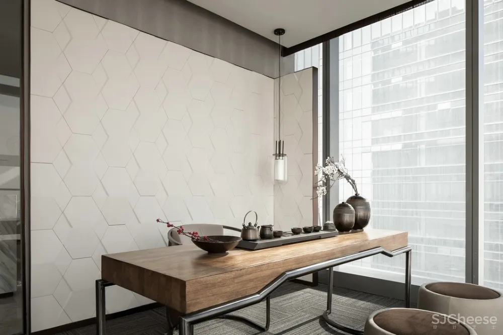 高级灰丨演绎奢侈办公头等舱