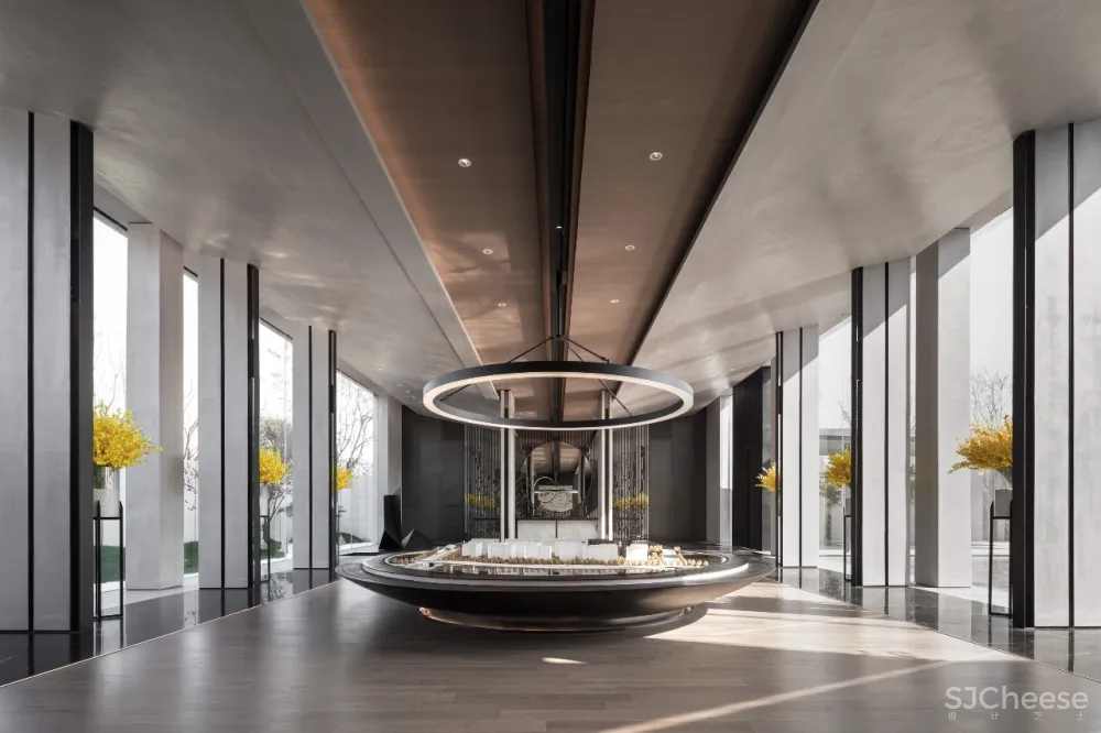 唐忠汉新作 | 售楼中心如何用片墙、线条、光线打造非凡质感