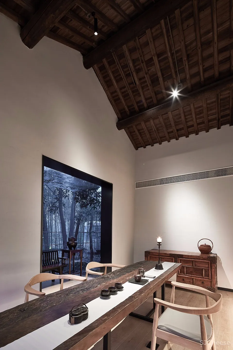 最新 | 杭州时上建筑空间设计:无界 · 西溪茶室