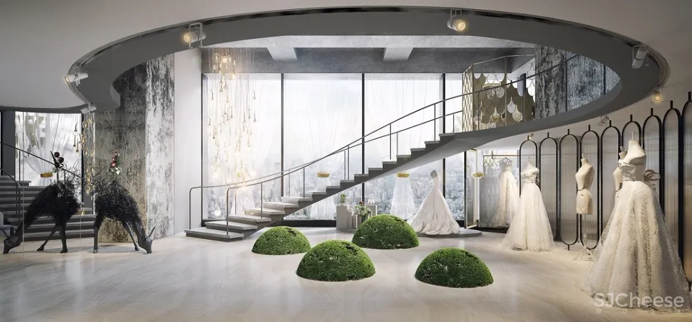 玫瑰与岩石婚纱店