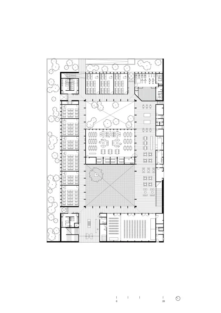Commercial School Aguascalientes / Centro de Colaboración Arquitectónica + Rodrigo Valenzuela Jerez + Camilo Moreno