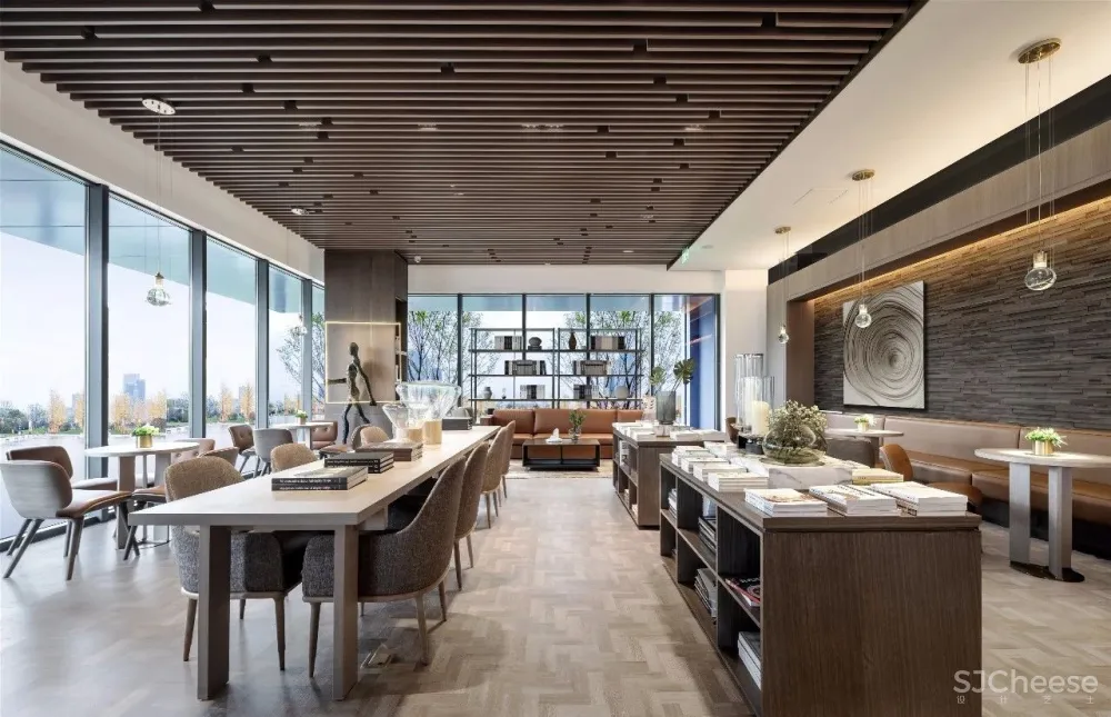 尚石设计 | 珠玉在侧 书香满室——中南蚌埠江山府销售中心