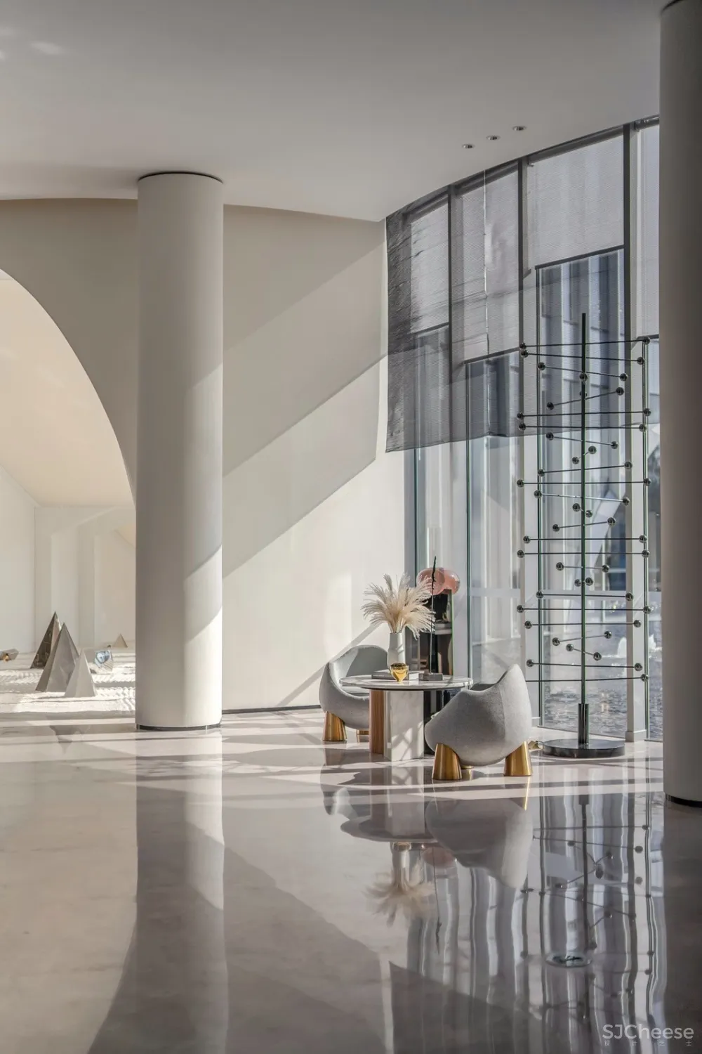 新作 | 1400㎡极致艺术,演绎空间里的灵动柔美