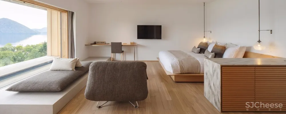 隈研吾新作公开丨传统材质打造北海道最新治愈系度假酒店