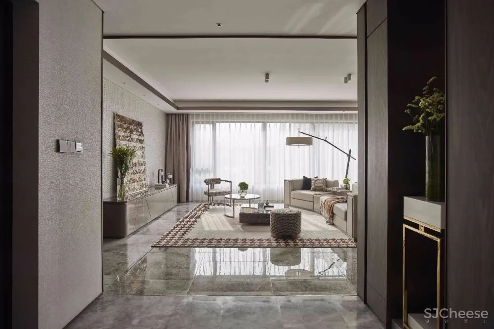 这才是轻奢精致样板间该有的样子