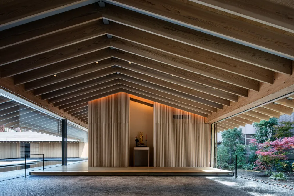 Zuishoji寺庙，东京 / 隈研吾建筑都市设计事务所