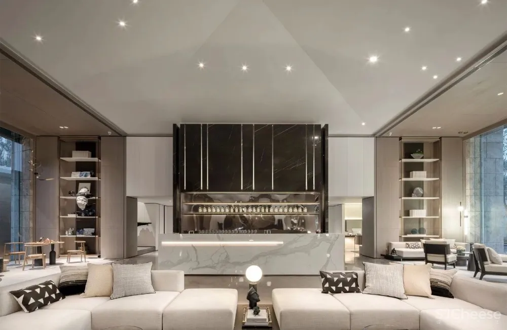 【派尚设计最新力作】800㎡卓越美学诗意销售中心设计落地方案