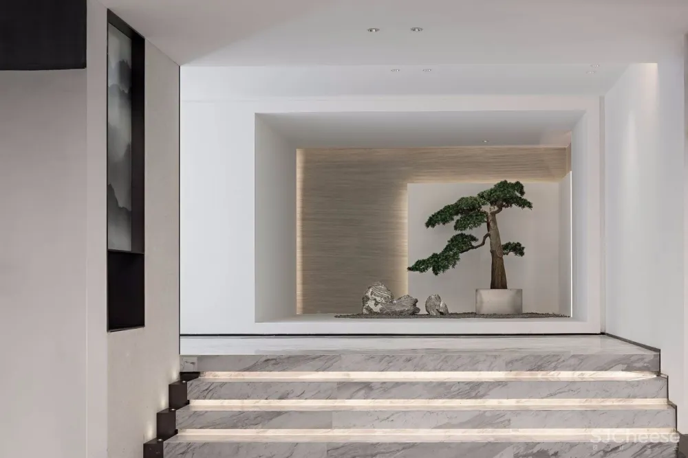 【DAS设计】380㎡东方韵味营销中心