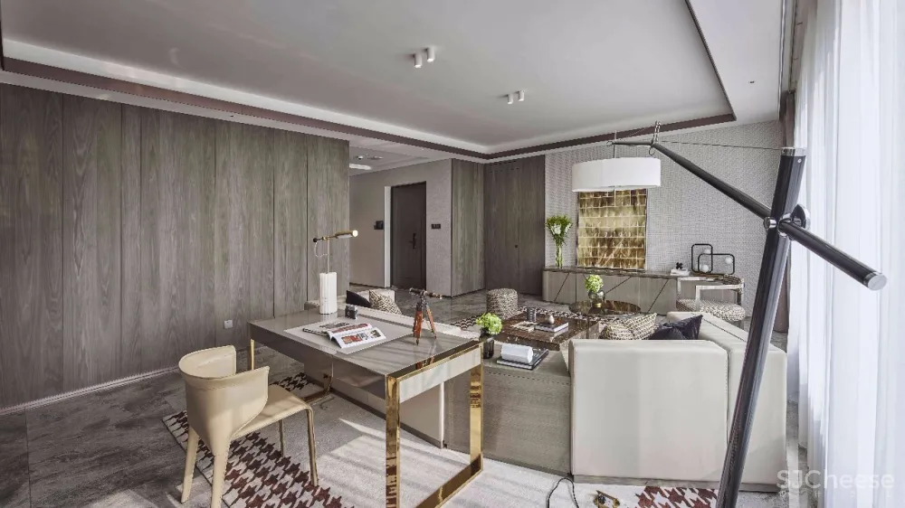 这才是轻奢精致样板间该有的样子