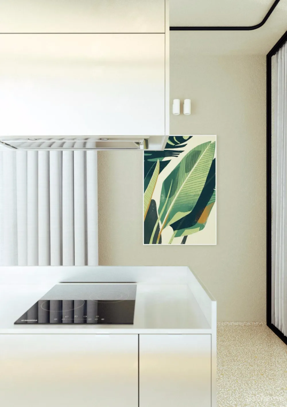 76㎡ 两室两卫丨开放式的设计