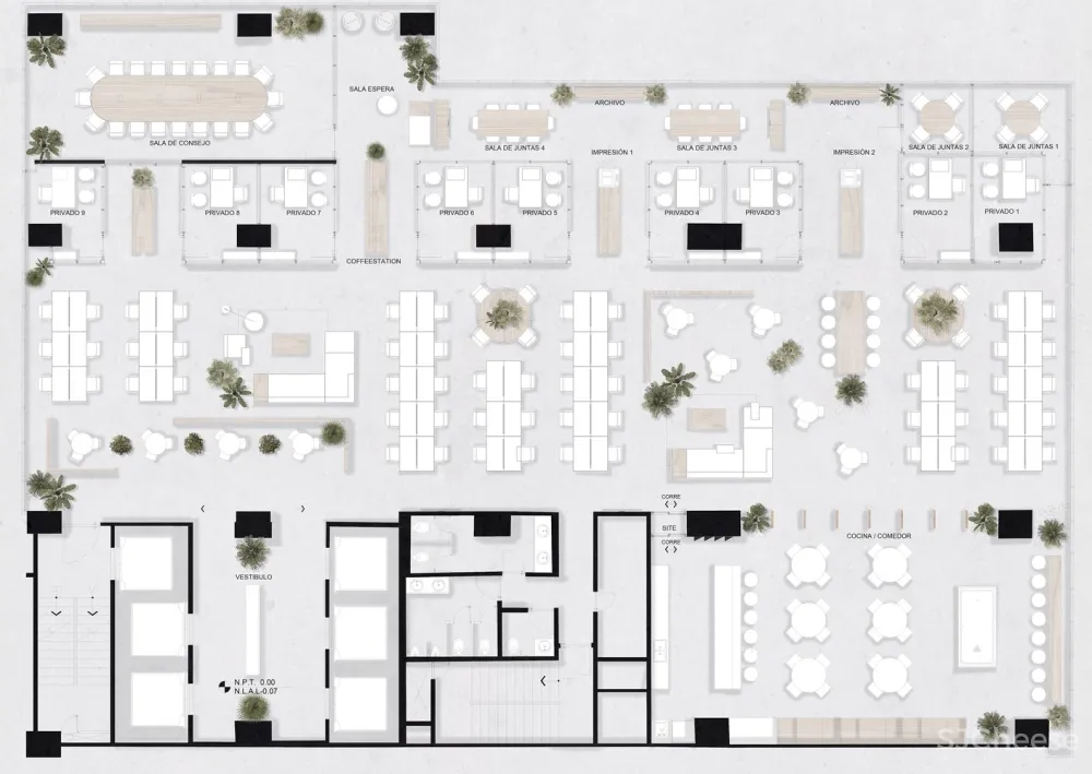 名创优品墨西哥办公空间 / Grupo Lateral Arquitectura y Construcción