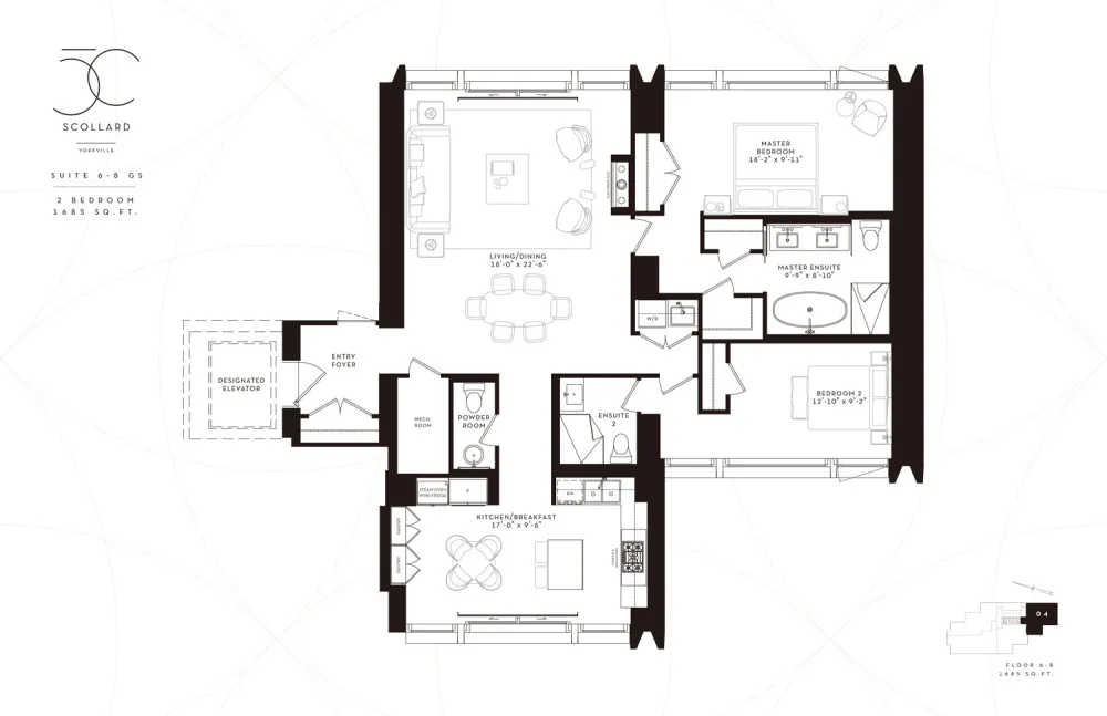 Studio Munge新作 | 50 Scollard,无与伦比的精致