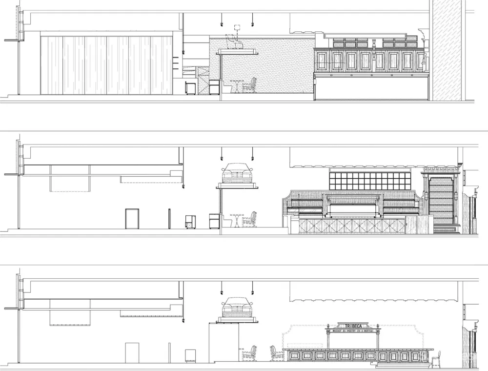 翠贝卡河西旗舰店,南京 / 南京市線状建筑设计研究室