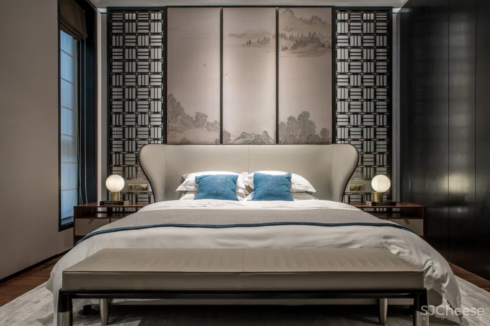 鲲誉设计丨水墨艺术中的东方美学 ·「國悦府」