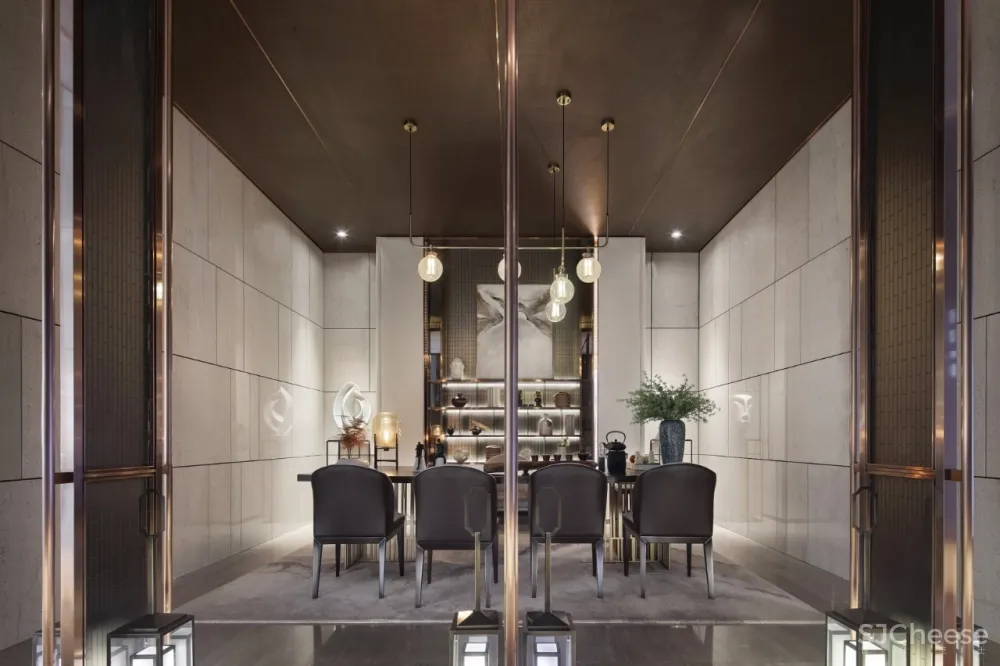 【PAL梁景华最新力作】944㎡宁波保利天悦销售中心设计丨展露现代东方美学新格调