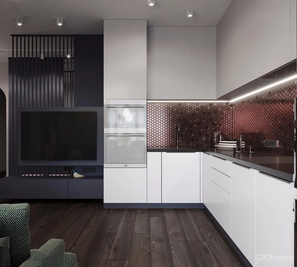 66㎡ 的公寓丨竟能设计出2室1厅和独立马桶间