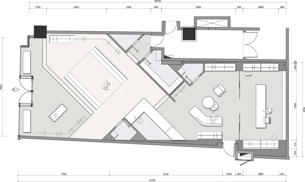 最新 | 有田建筑空间设计:沈阳 TSUEN设计师品牌集合店