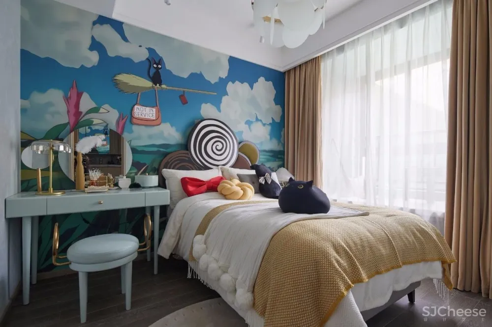 ‘’红梨色‘’点缀的奢丽雅致样板房丨这是一场以取悦自我为主题的视觉盛宴