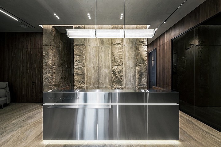 首发 | YoDezeen将石头搬到了室内：基辅美容医学未来诊所