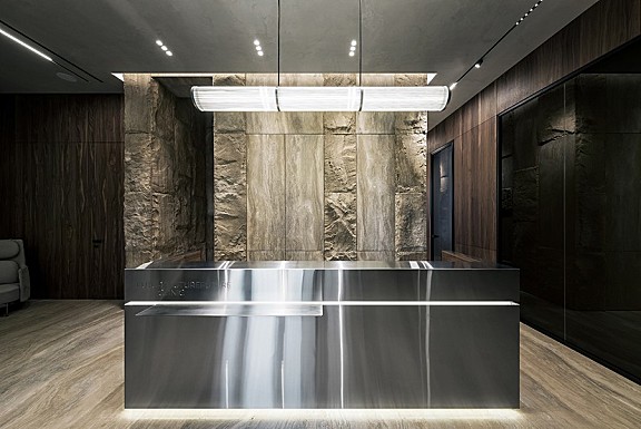 首发 | YoDezeen将石头搬到了室内：基辅美容医学未来诊所