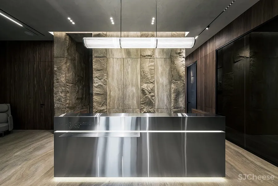 首发 | YoDezeen将石头搬到了室内:基辅美容医学未来诊所