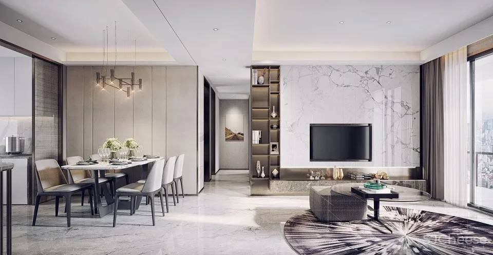 东原地产郑州湖山阅样板间(高层)