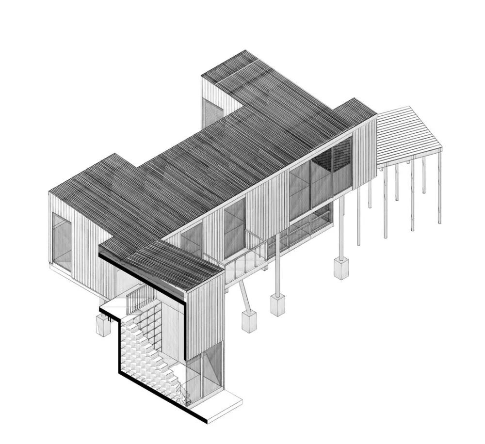 最新 | Alejandro Soffia:黄色屋子