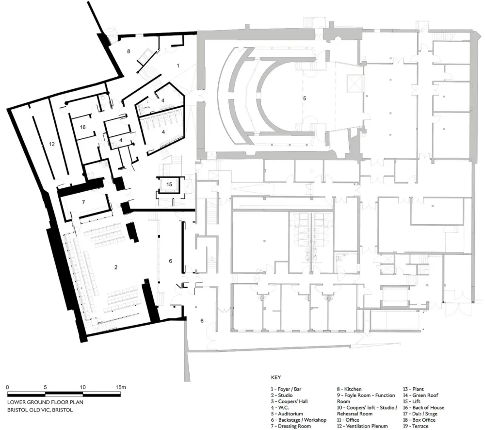 布里斯托尔老维克剧院，英国 / Haworth Tompkins