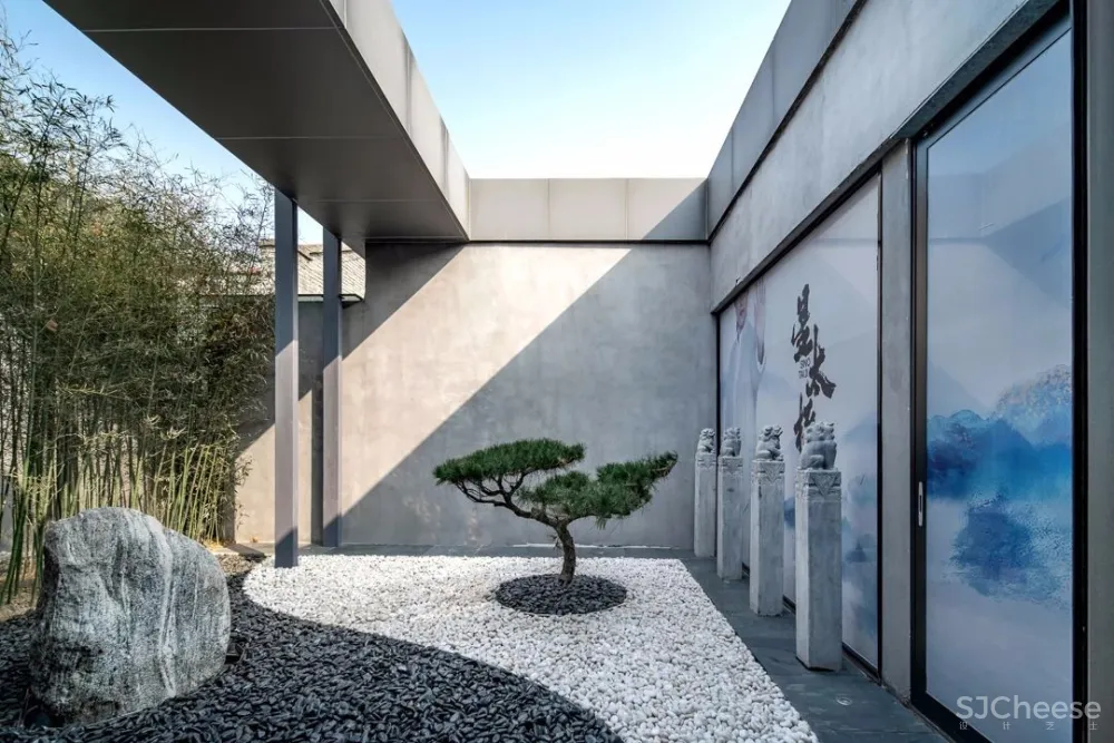 以‘’太极‘’为灵感来源的时尚与艺术兼具的文化创意地标