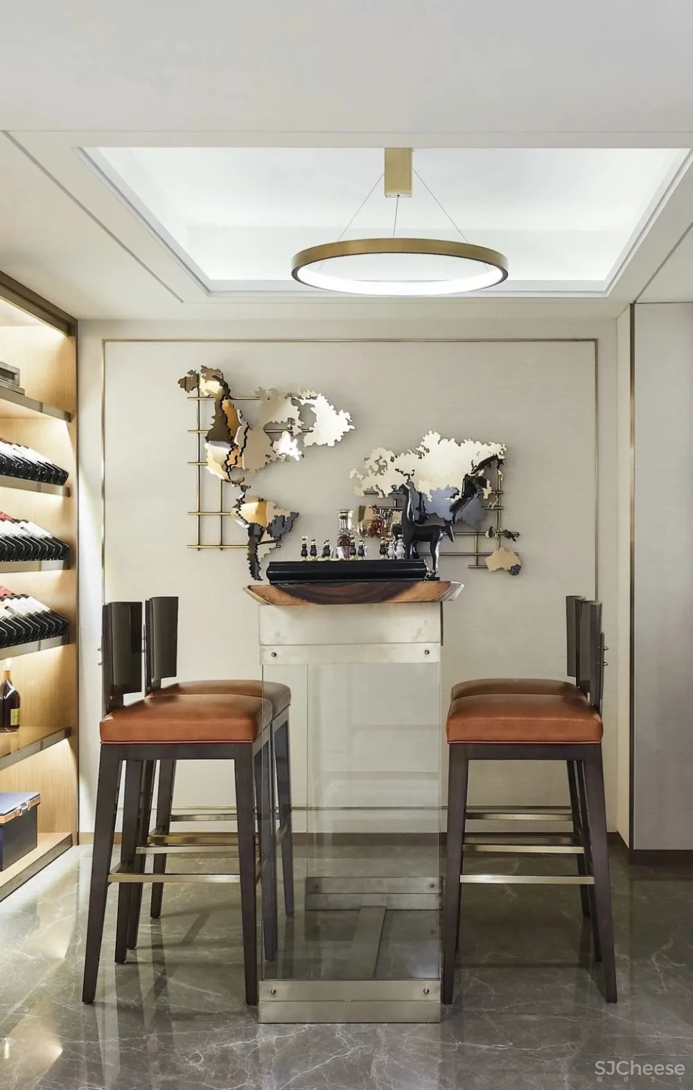 273㎡现代东方美学院墅丨为生活注入一丝宁静与灵韵