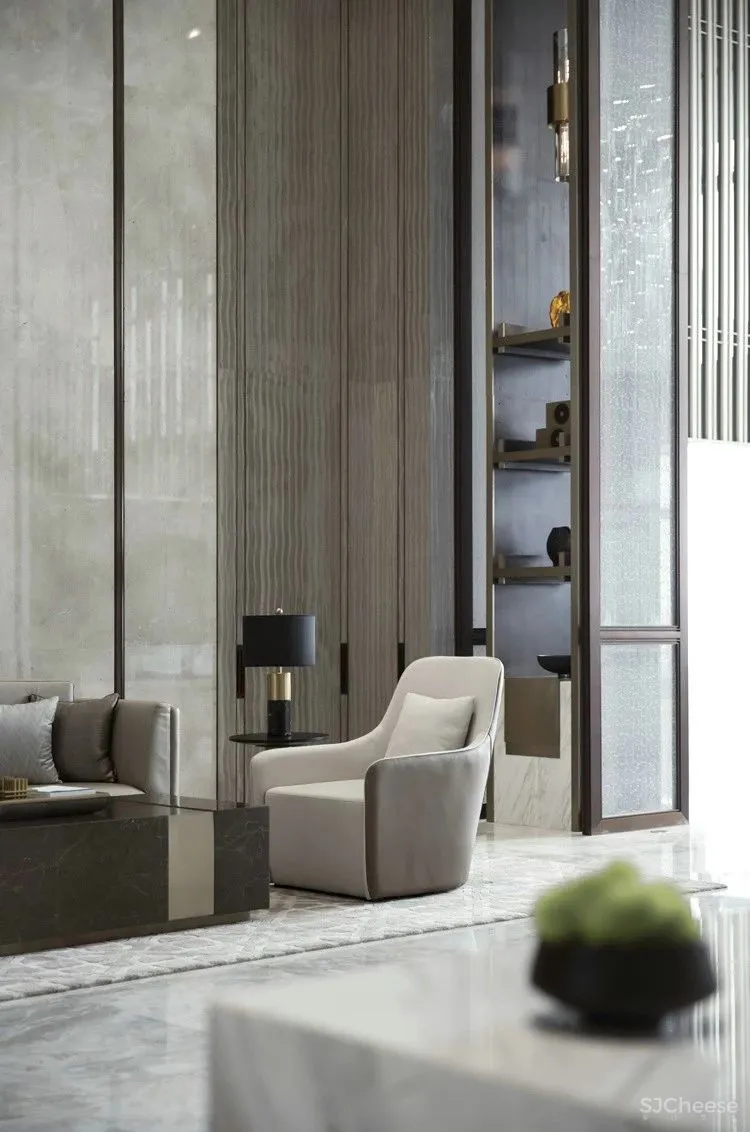 高级灰丨演绎奢侈办公头等舱