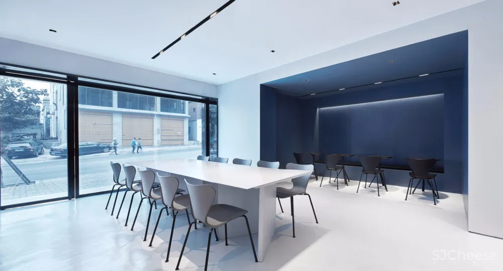 新作 | 大成设计：一半深蓝，一半浅灰 – ULUCKY甜品店