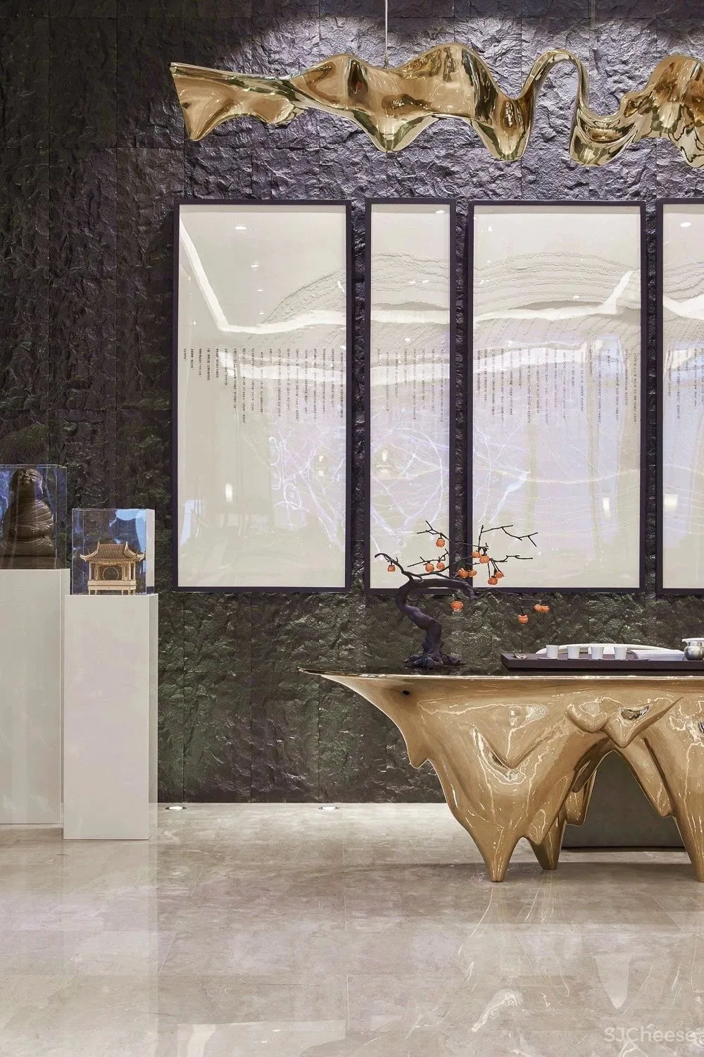 新亚洲东方美学售楼中心设计方案丨演绎空间的意境之美