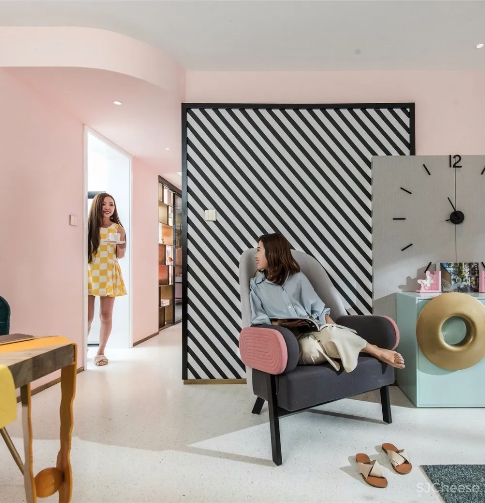 新作| 95㎡甜蜜梦幻色，分分钟撩动你的少女心