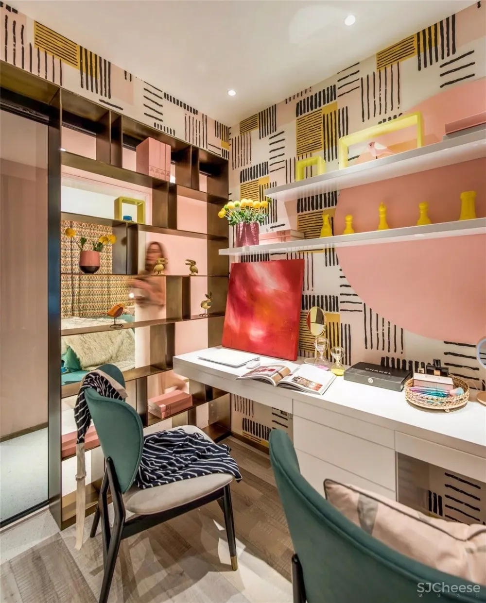 新作| 95㎡甜蜜梦幻色，分分钟撩动你的少女心