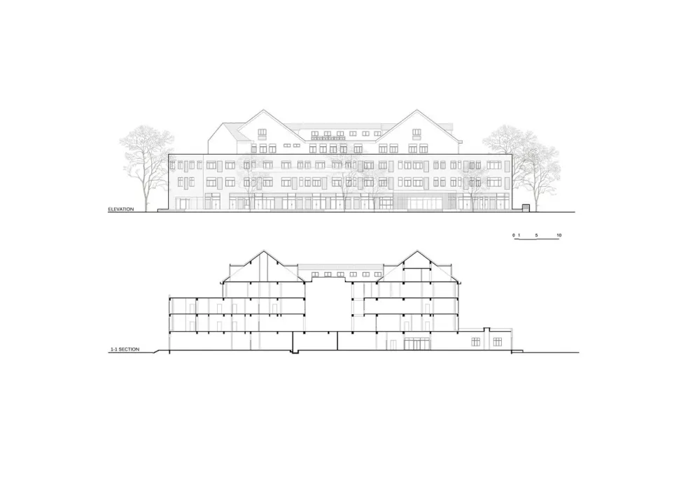 天津万科怡园养老中心 / 上海天华建筑设计-北京公司