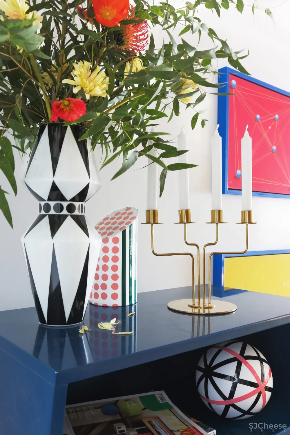 新作002 | 花砖图册,一个可以随时坐下看书的家