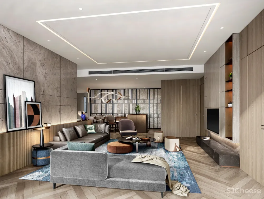 住宅 I 传统材料演绎现代生活美学