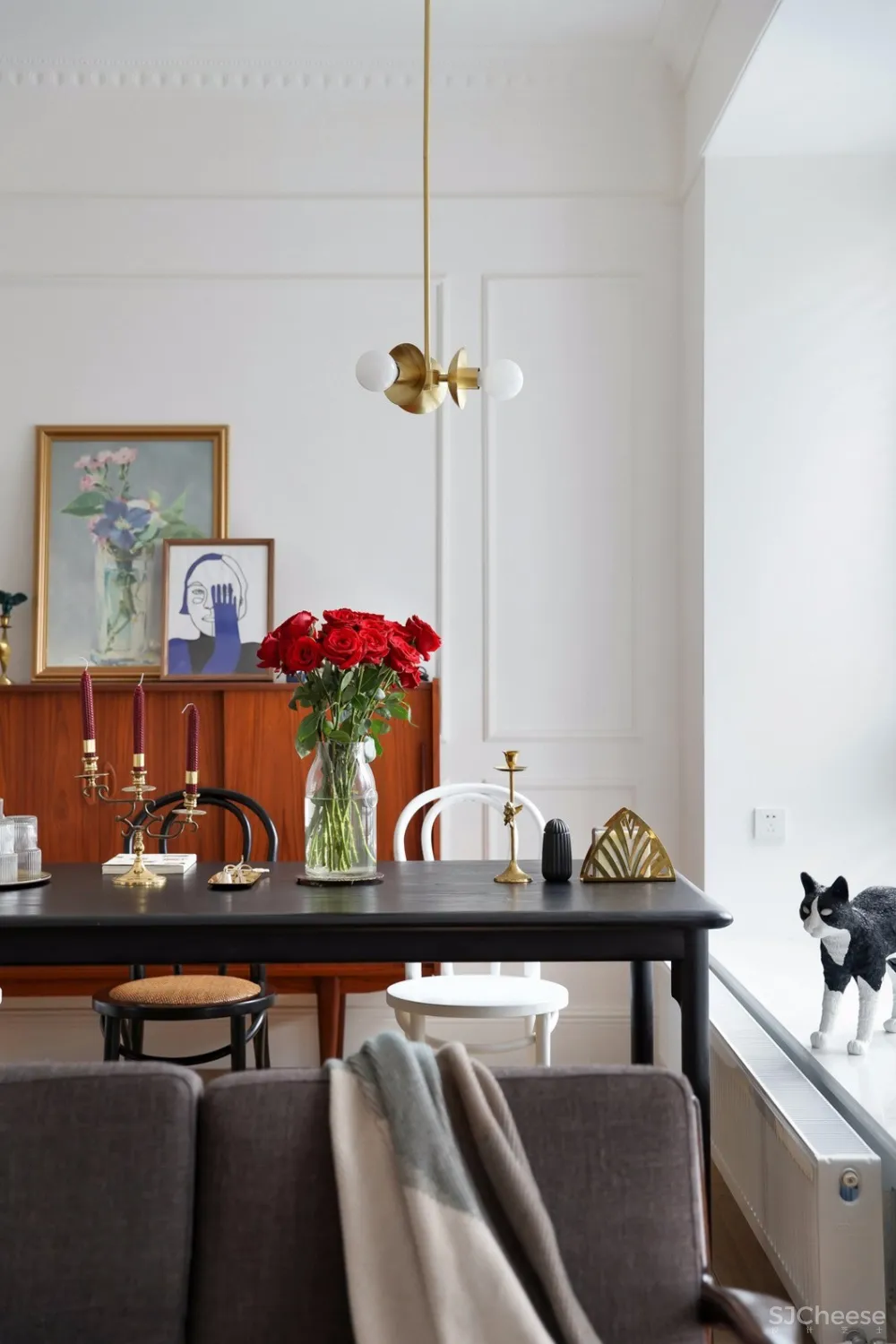 310㎡ 顶层洋房丨在这里养花、聚餐,美极了