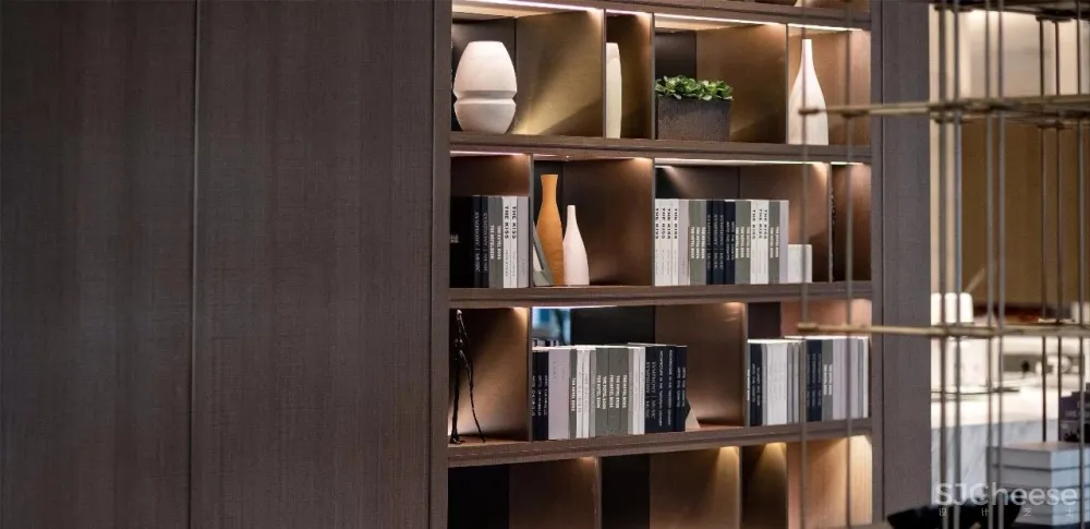 尚石设计 | 珠玉在侧 书香满室——中南蚌埠江山府销售中心