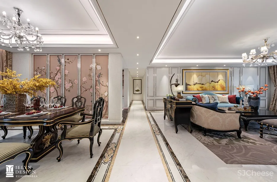 桂林漓江郡府240户型样板间