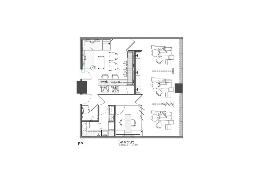 首发 | 1:1 arquitetura金属面阐释奢侈概念：Clínica L’OR医疗机构