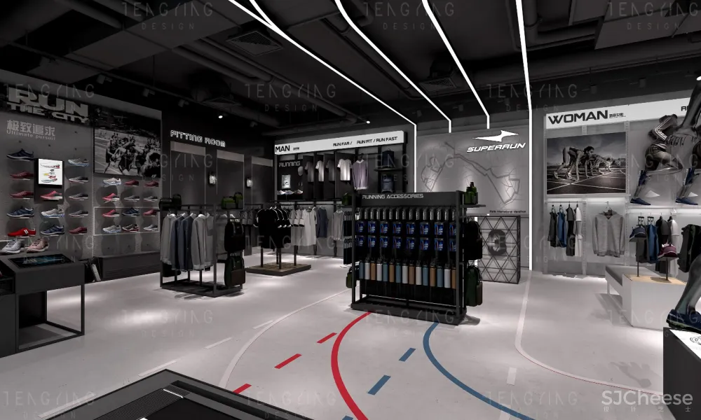 TY设计 · SUPERRUN运动品牌，时尚的不像实力派