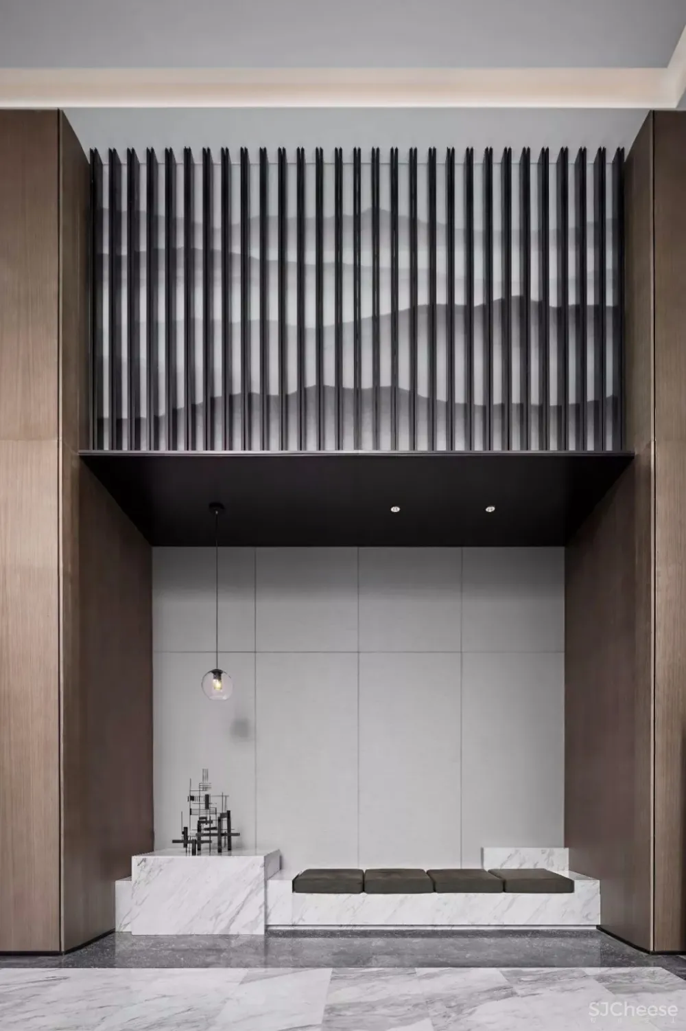 【DAS设计】380㎡东方韵味营销中心