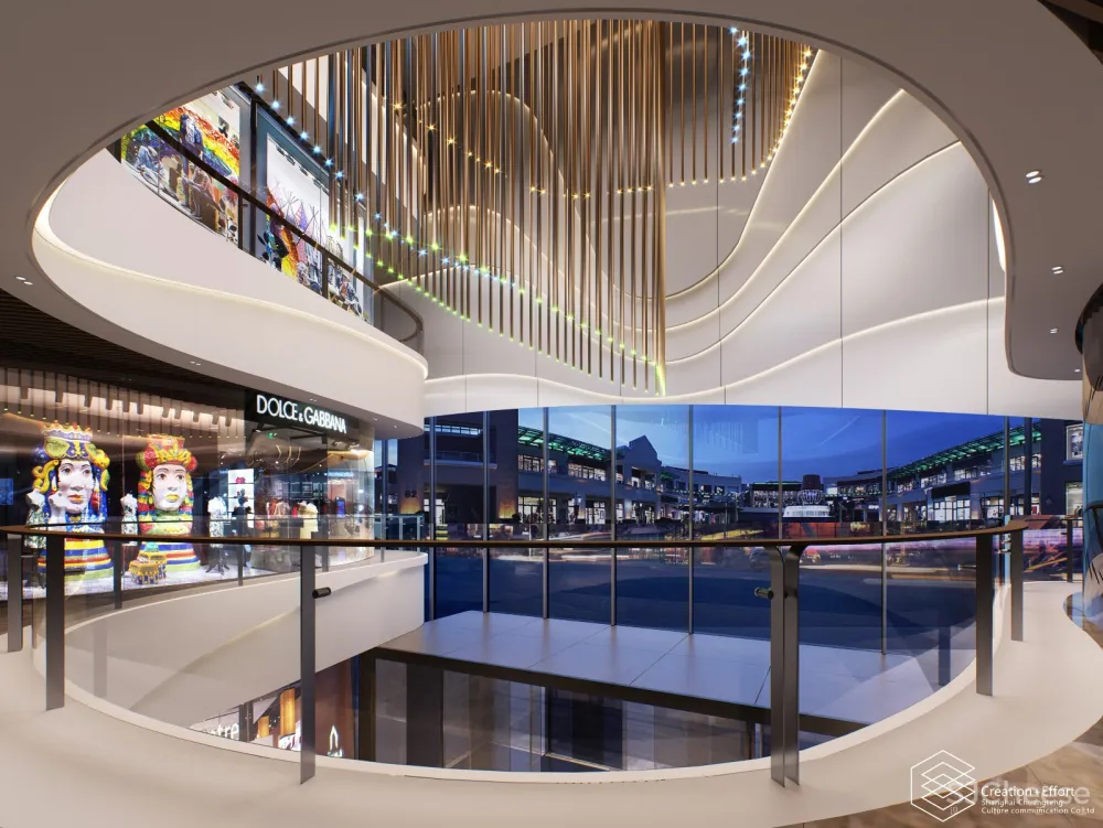 过往效果图案例第五弹~公建夜景~