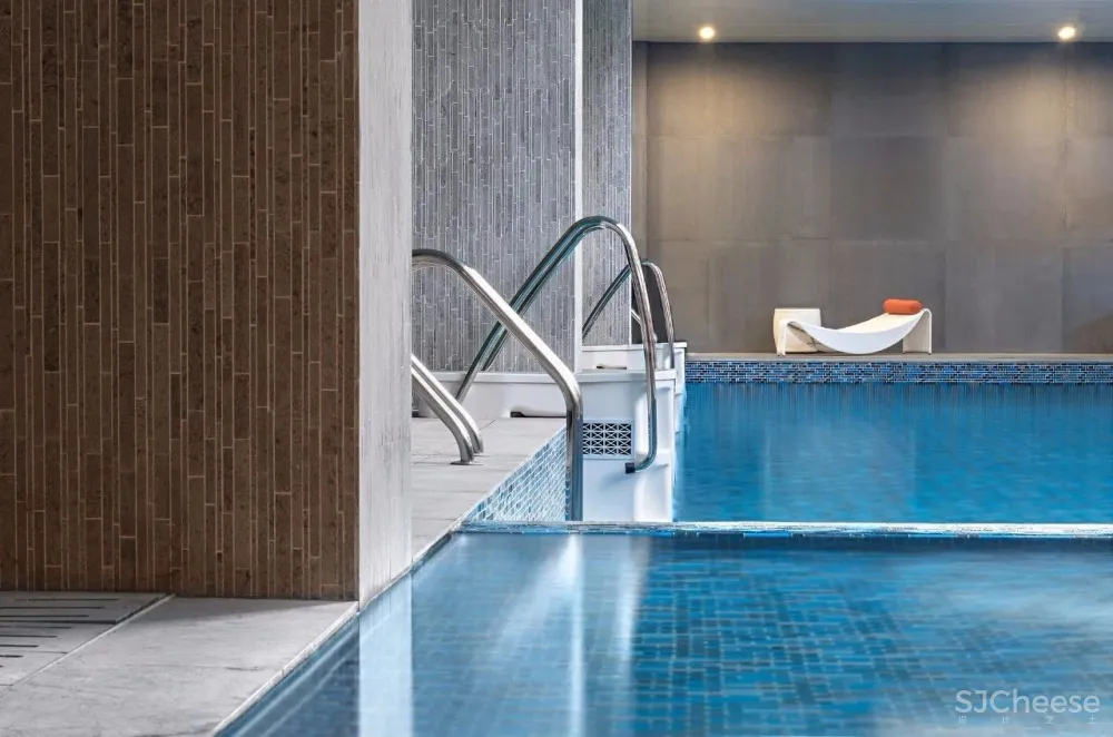 孔雀绿+水磨石丨CL3创造出多元复合的体验式商业空间